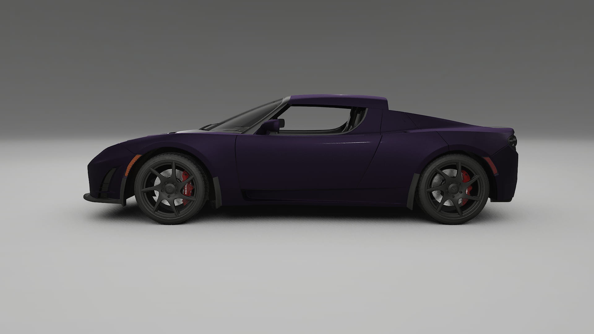 Tesla Roadster 25 TPU Lakbeschermingsfolie | VIOLET Kleurveranderende PPF – Volledig Voorgesneden Kit