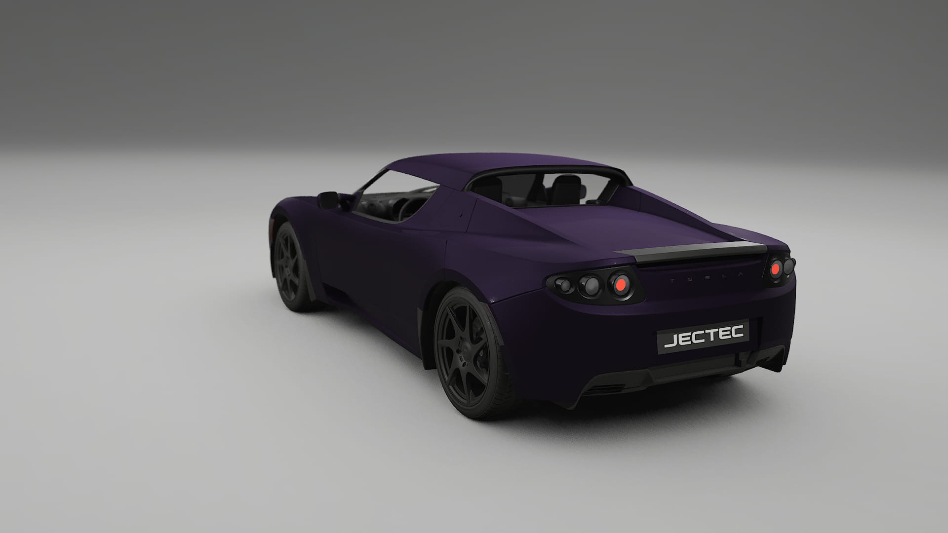 Tesla Roadster 25 TPU Lakbeschermingsfolie | VIOLET Kleurveranderende PPF – Volledig Voorgesneden Kit