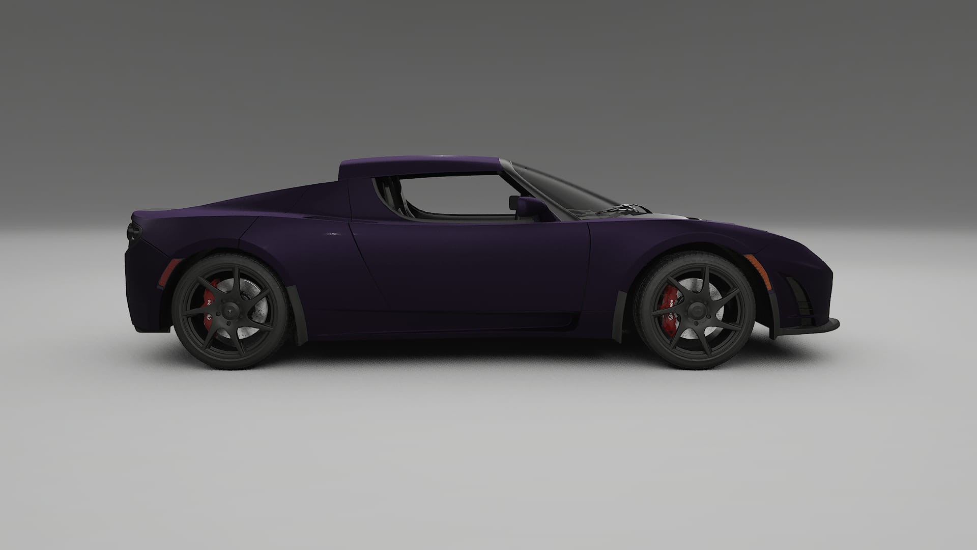 Tesla Roadster 25 TPU Lakbeschermingsfolie | VIOLET Kleurveranderende PPF – Volledig Voorgesneden Kit