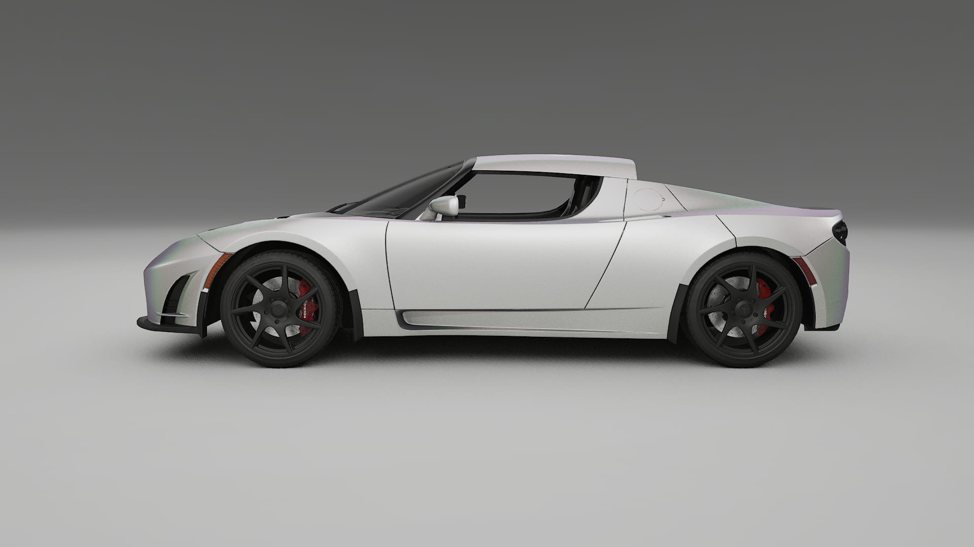 Tesla Roadster 25 TPU Lakbeschermingsfolie | NEBULA Kleurveranderende PPF – Volledig Voorgesneden Kit