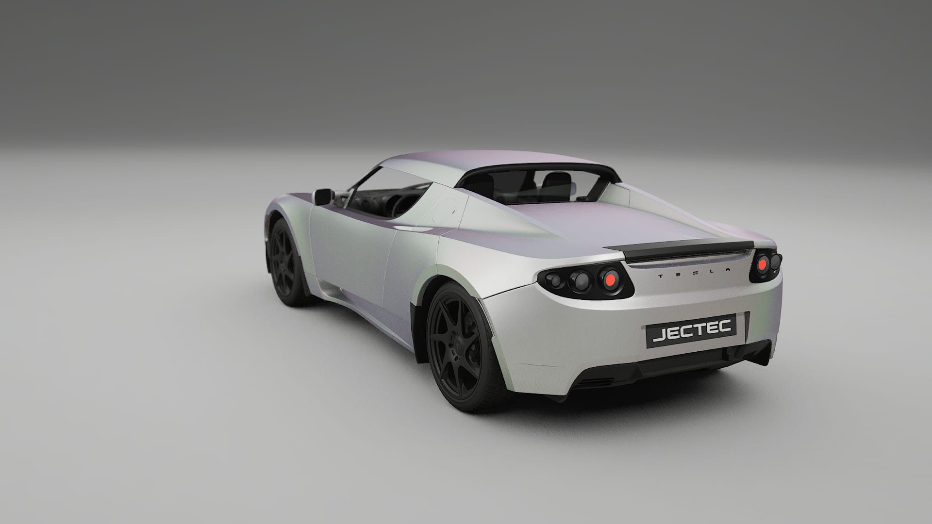 Tesla Roadster 25 TPU Lakbeschermingsfolie | NEBULA Kleurveranderende PPF – Volledig Voorgesneden Kit
