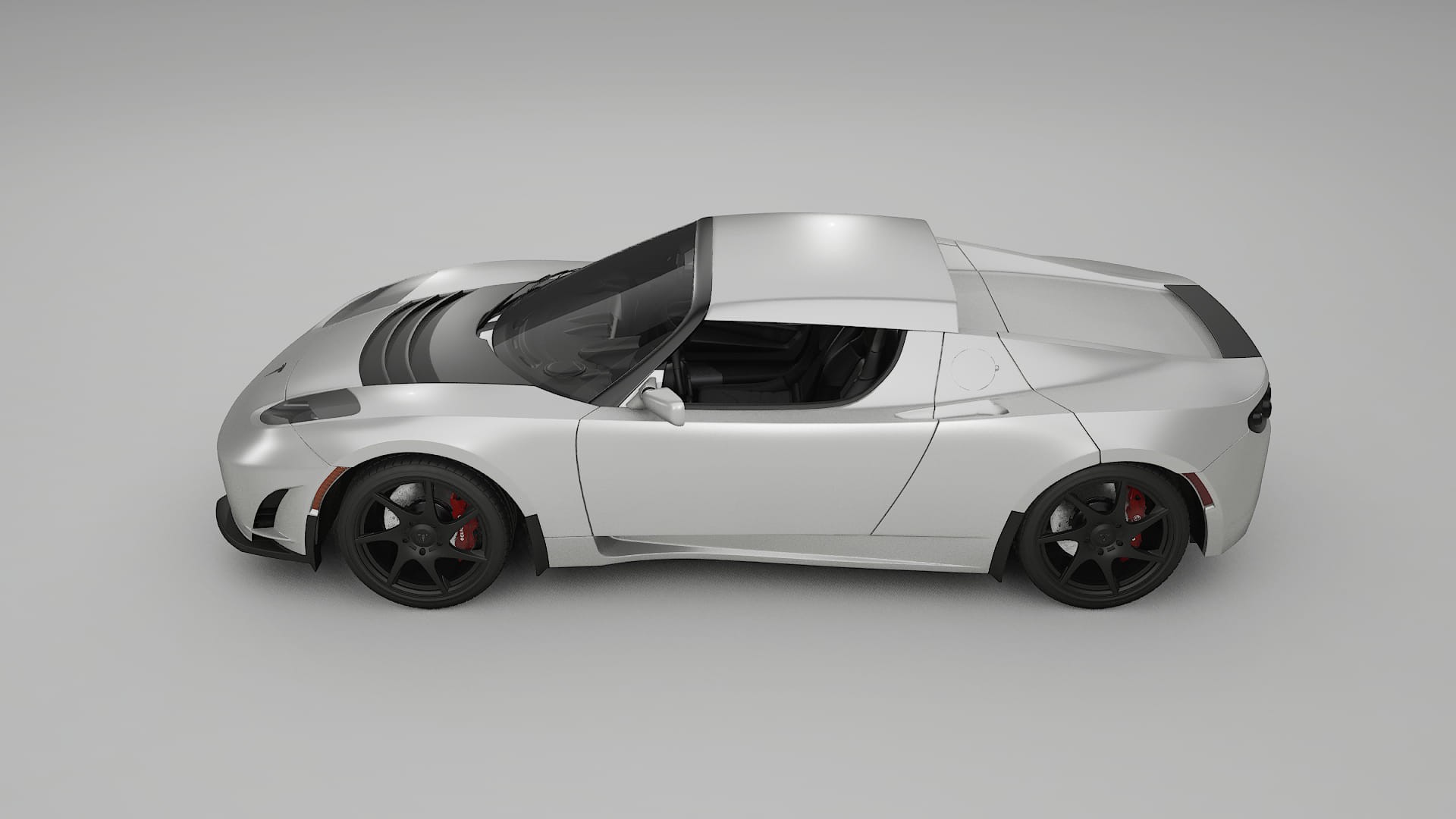 Tesla Roadster 25 TPU Lakbeschermingsfolie | OPAL Kleurveranderende PPF – Volledig Voorgesneden Kit