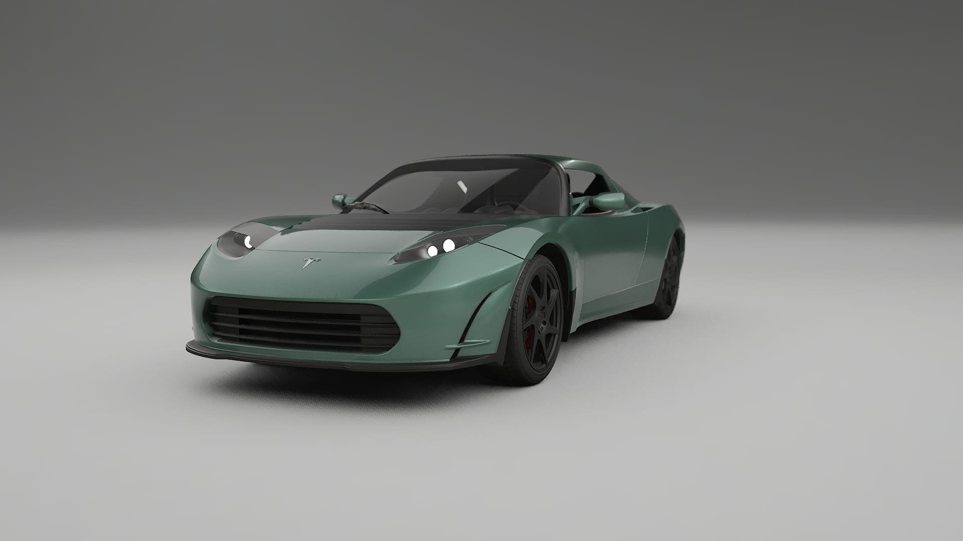 Tesla Roadster 25 TPU Lakbeschermingsfolie | EVERGREEN Kleurveranderende PPF – Volledig Voorgesneden Kit
