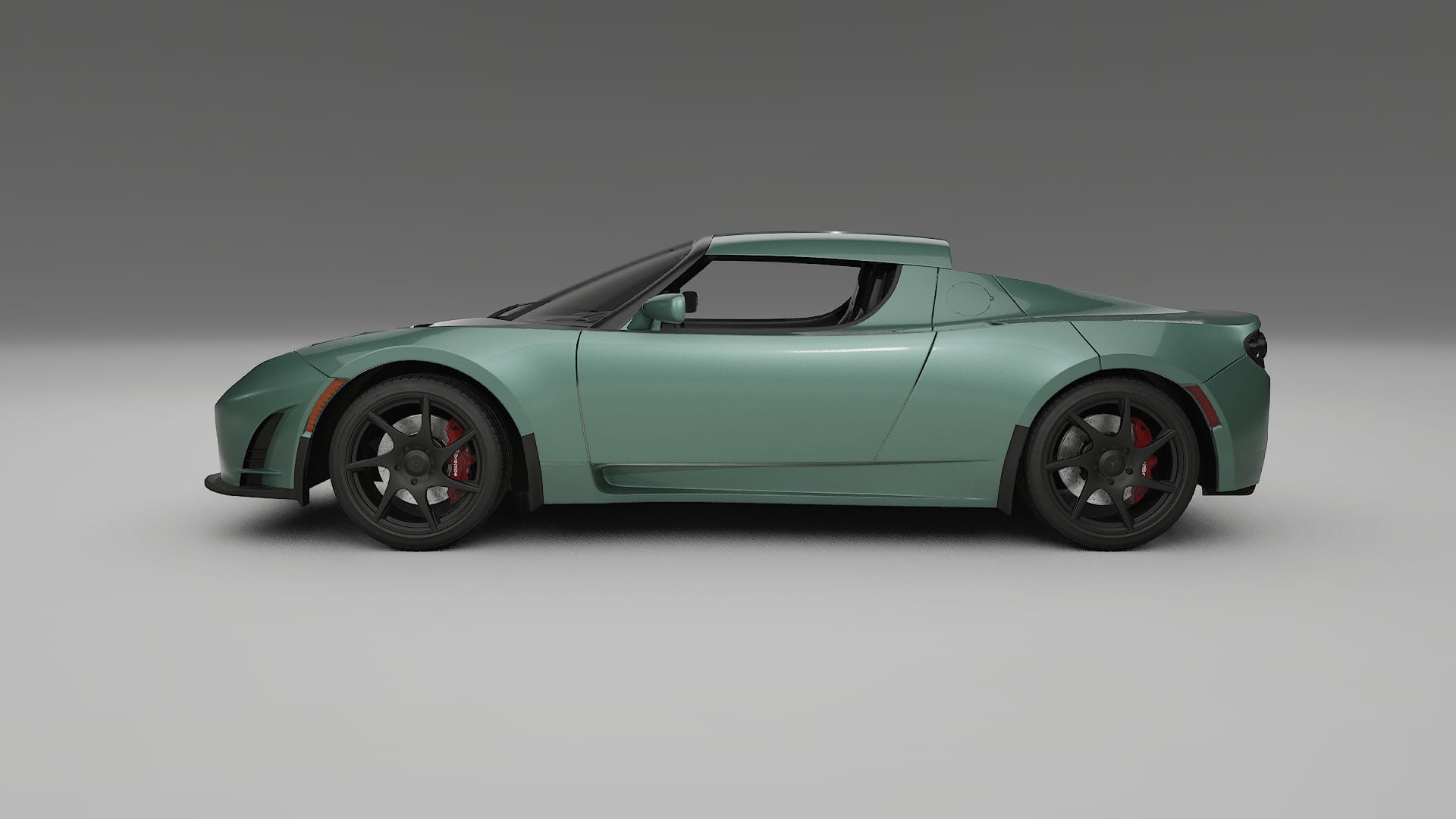 Tesla Roadster 25 TPU Lakbeschermingsfolie | EVERGREEN Kleurveranderende PPF – Volledig Voorgesneden Kit