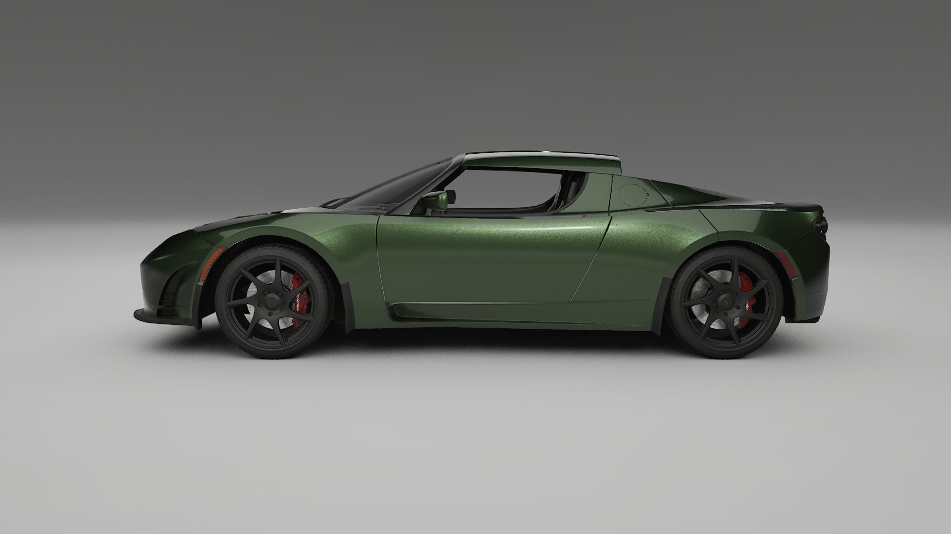 Tesla Roadster 25 TPU Lakbeschermingsfolie | LAGOON Kleurveranderende PPF – Volledig Voorgesneden Kit