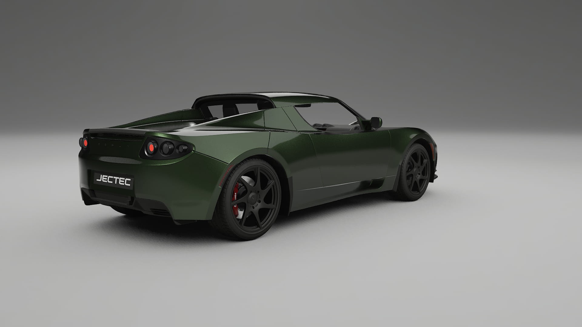 Tesla Roadster 25 TPU Lakbeschermingsfolie | LAGOON Kleurveranderende PPF – Volledig Voorgesneden Kit