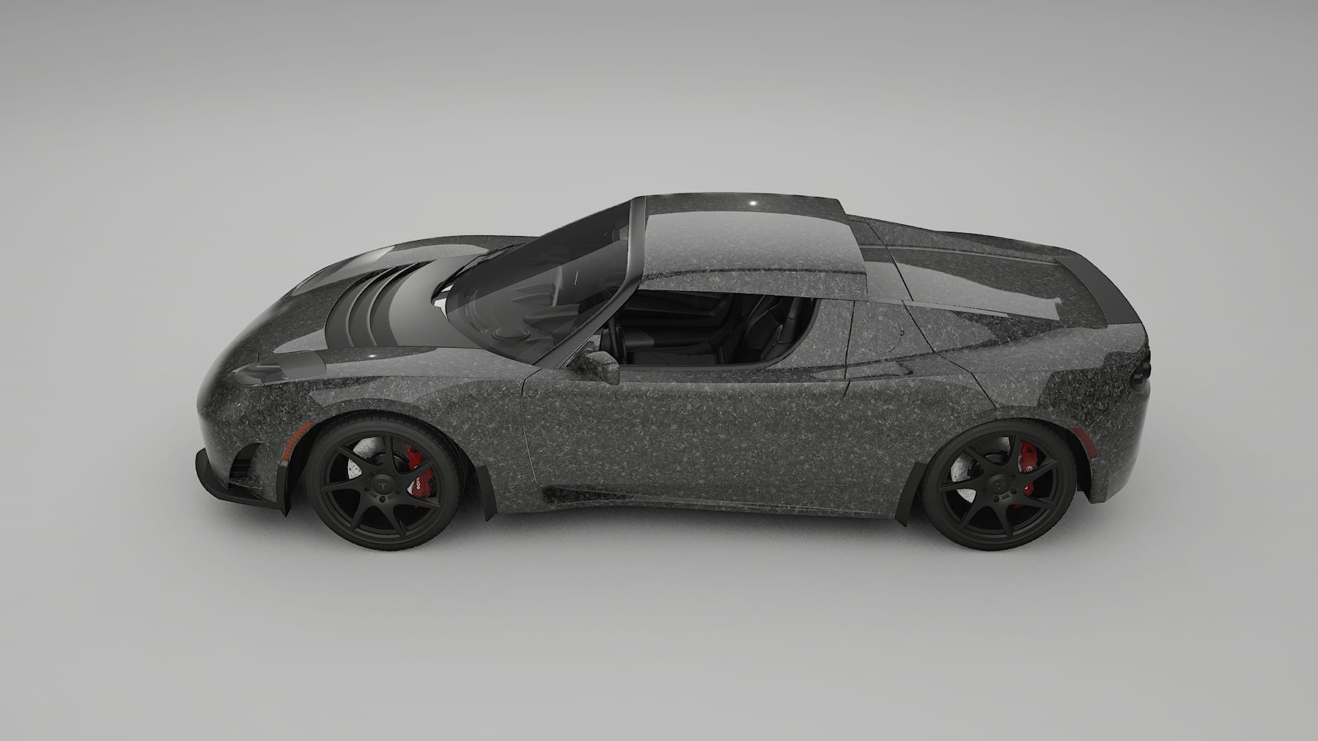 Tesla Roadster 25 TPU Lakbeschermingsfolie | FORGED S Kleurveranderende PPF – Volledig Voorgesneden Kit