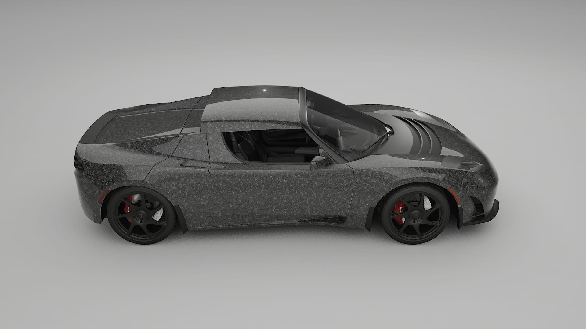 Tesla Roadster 25 TPU Lakbeschermingsfolie | FORGED S Kleurveranderende PPF – Volledig Voorgesneden Kit