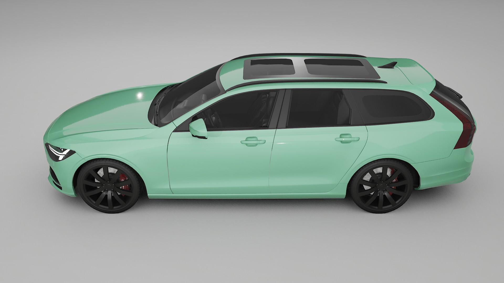Volvo V90 P5 TPU Lakbeschermingsfolie | DUSTY Kleurveranderende PPF – Volledig Voorgesneden Kit