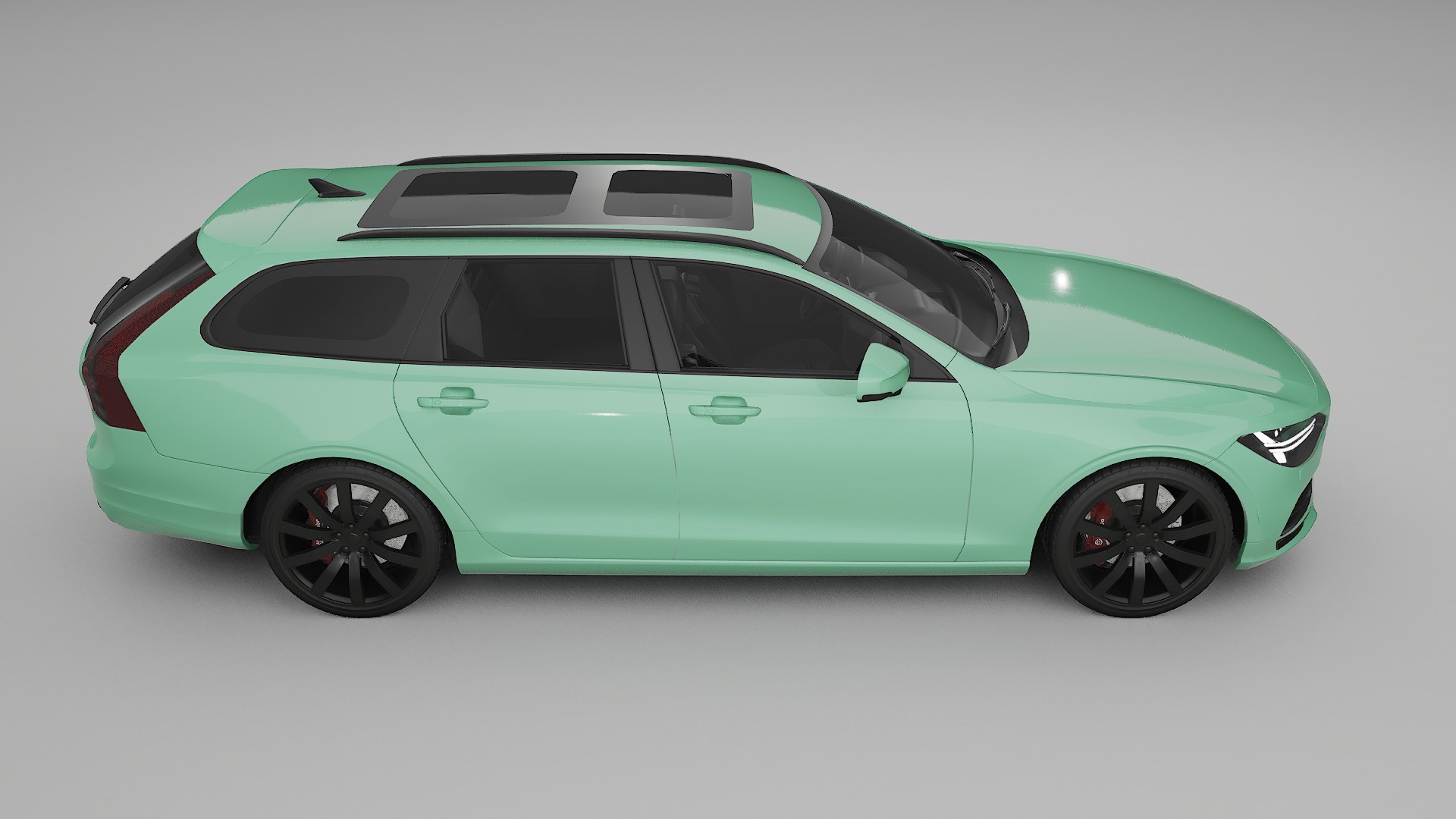 Volvo V90 P5 TPU Lakbeschermingsfolie | DUSTY Kleurveranderende PPF – Volledig Voorgesneden Kit