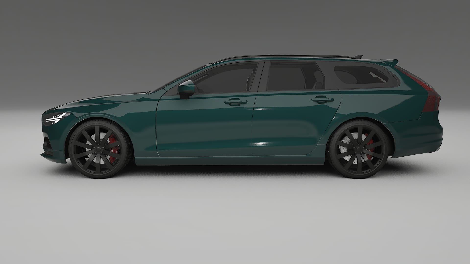 Volvo V90 P5 TPU Lakbeschermingsfolie | INFERNO Kleurveranderende PPF – Volledig Voorgesneden Kit