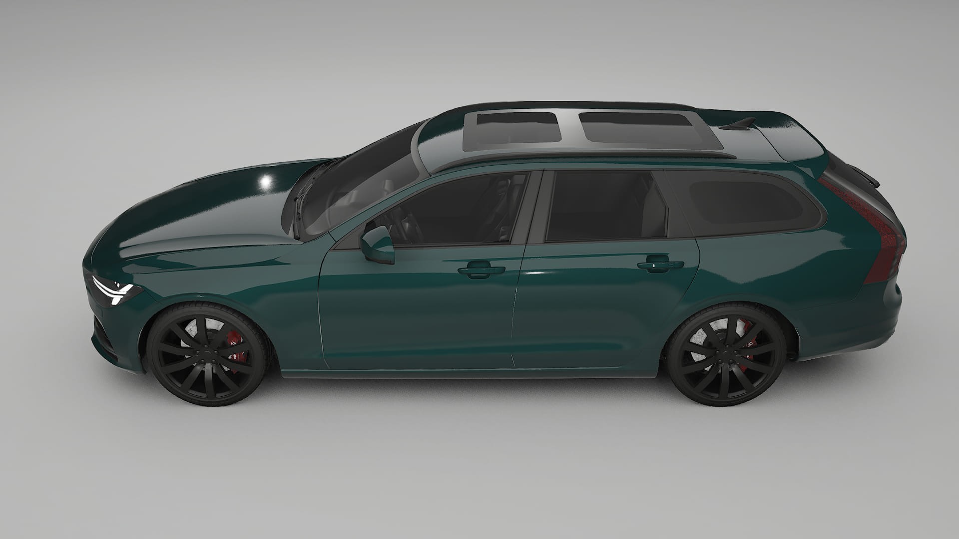 Volvo V90 P5 TPU Lakbeschermingsfolie | INFERNO Kleurveranderende PPF – Volledig Voorgesneden Kit