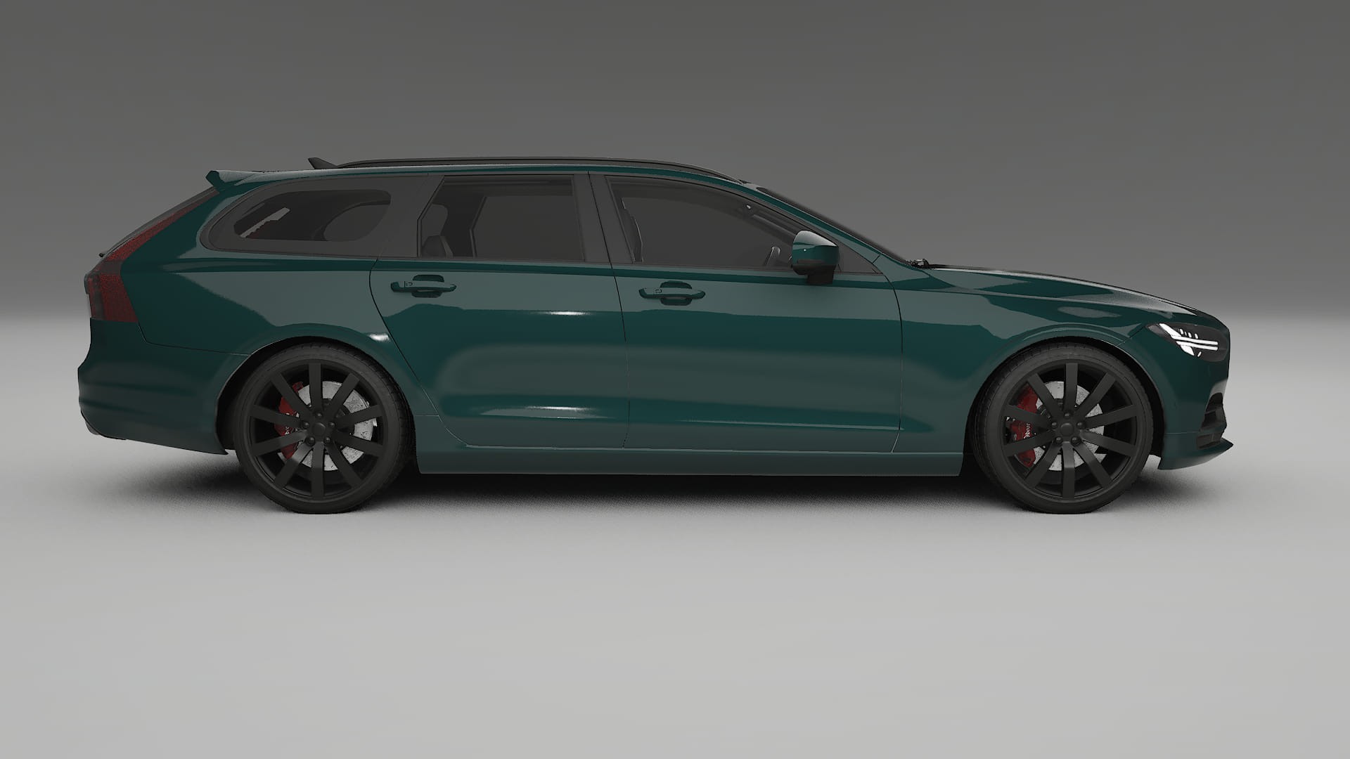 Volvo V90 P5 TPU Lakbeschermingsfolie | INFERNO Kleurveranderende PPF – Volledig Voorgesneden Kit