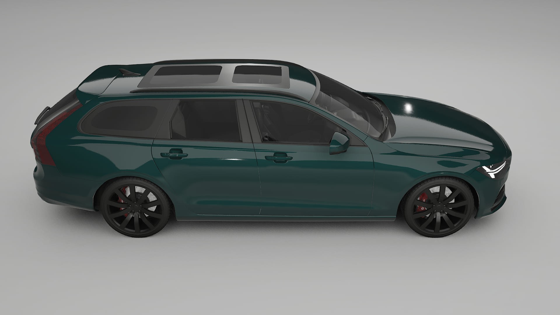 Volvo V90 P5 TPU Lakbeschermingsfolie | INFERNO Kleurveranderende PPF – Volledig Voorgesneden Kit