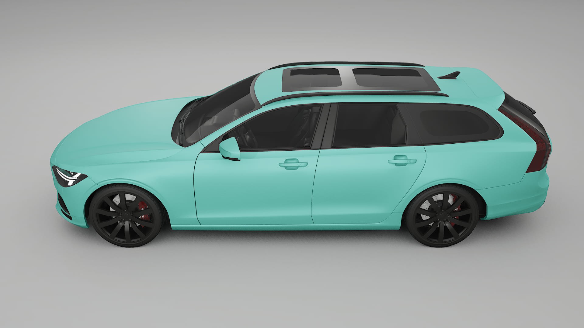 Volvo V90 P5 TPU Lakbeschermingsfolie | FROST Kleurveranderende PPF – Volledig Voorgesneden Kit