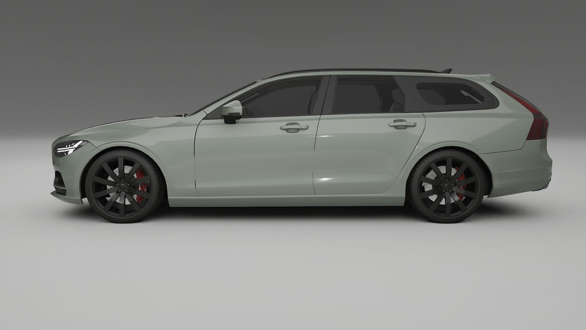 Volvo V90 P5 TPU Lakbeschermingsfolie | SLATE Kleurveranderende PPF – Volledig Voorgesneden Kit