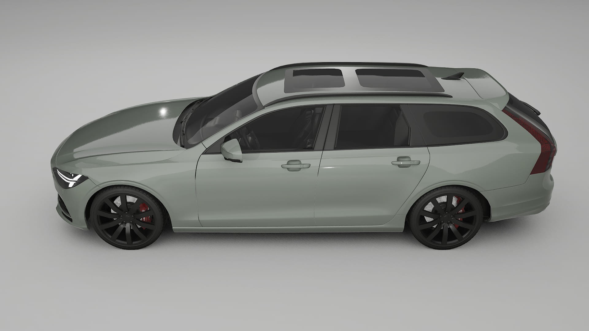 Volvo V90 P5 TPU Lakbeschermingsfolie | SLATE Kleurveranderende PPF – Volledig Voorgesneden Kit