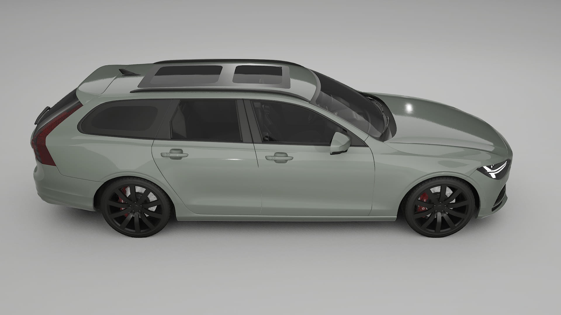 Volvo V90 P5 TPU Lakbeschermingsfolie | SLATE Kleurveranderende PPF – Volledig Voorgesneden Kit