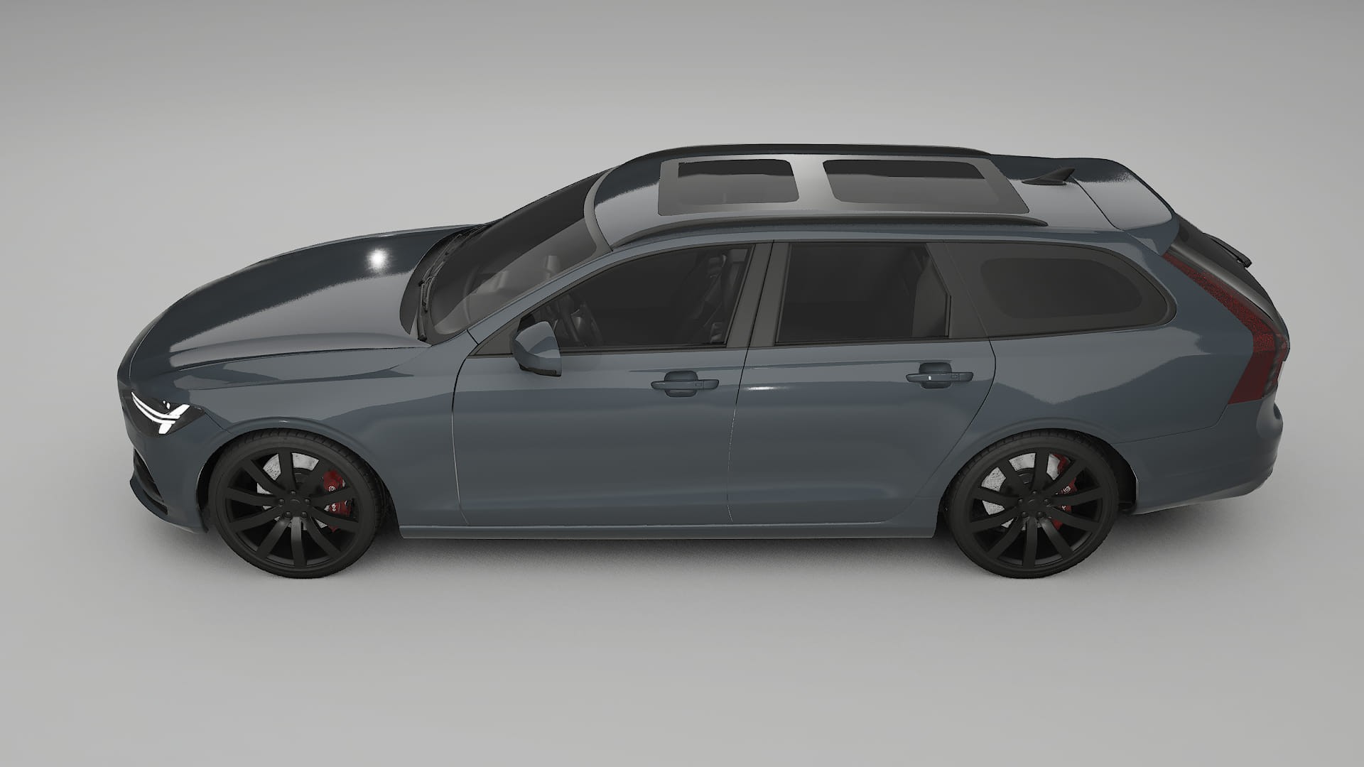 Volvo V90 P5 TPU Lakbeschermingsfolie | GRANITE Kleurveranderende PPF – Volledig Voorgesneden Kit