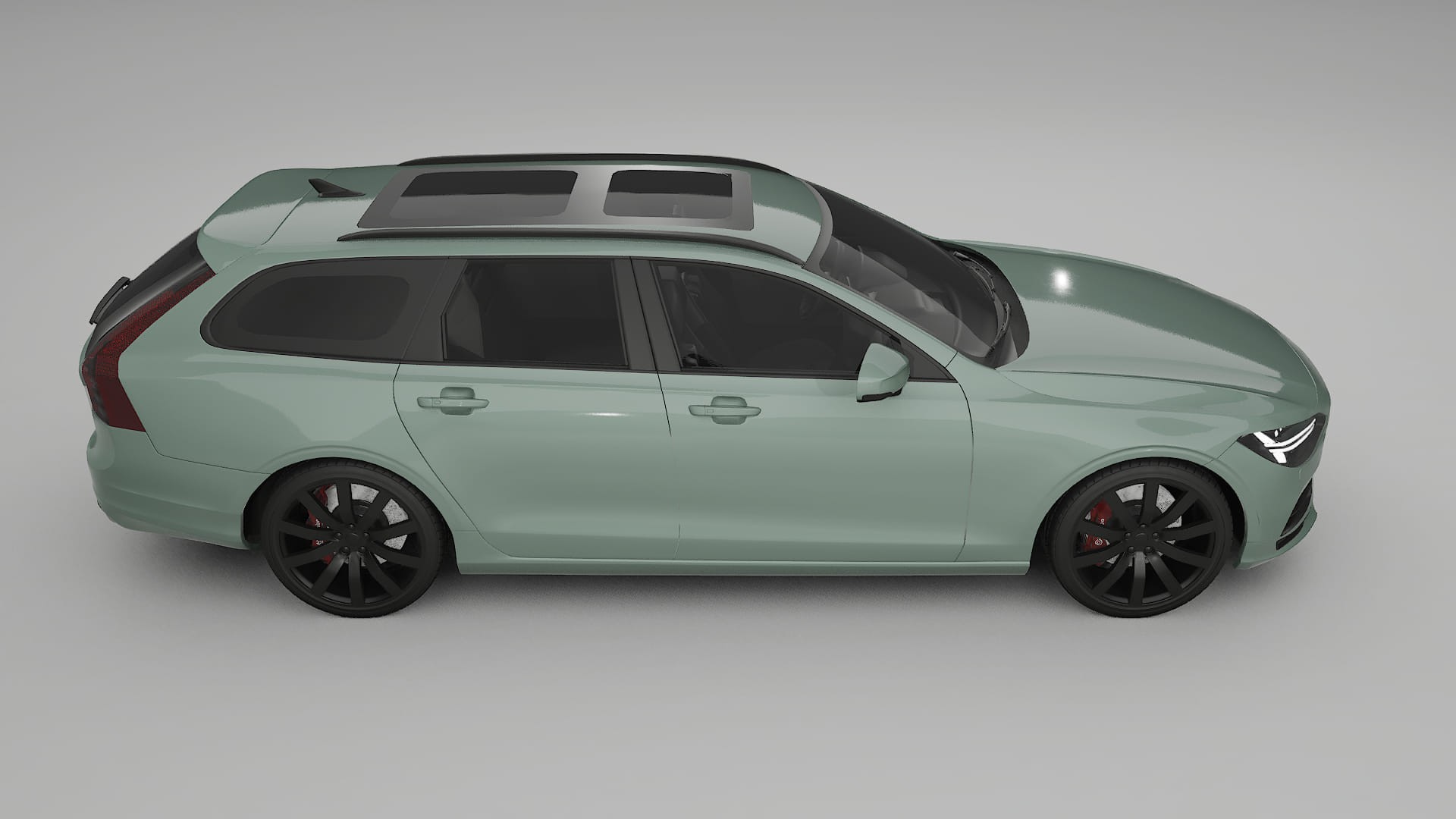 Volvo V90 P5 TPU Lakbeschermingsfolie | CINDER Kleurveranderende PPF – Volledig Voorgesneden Kit