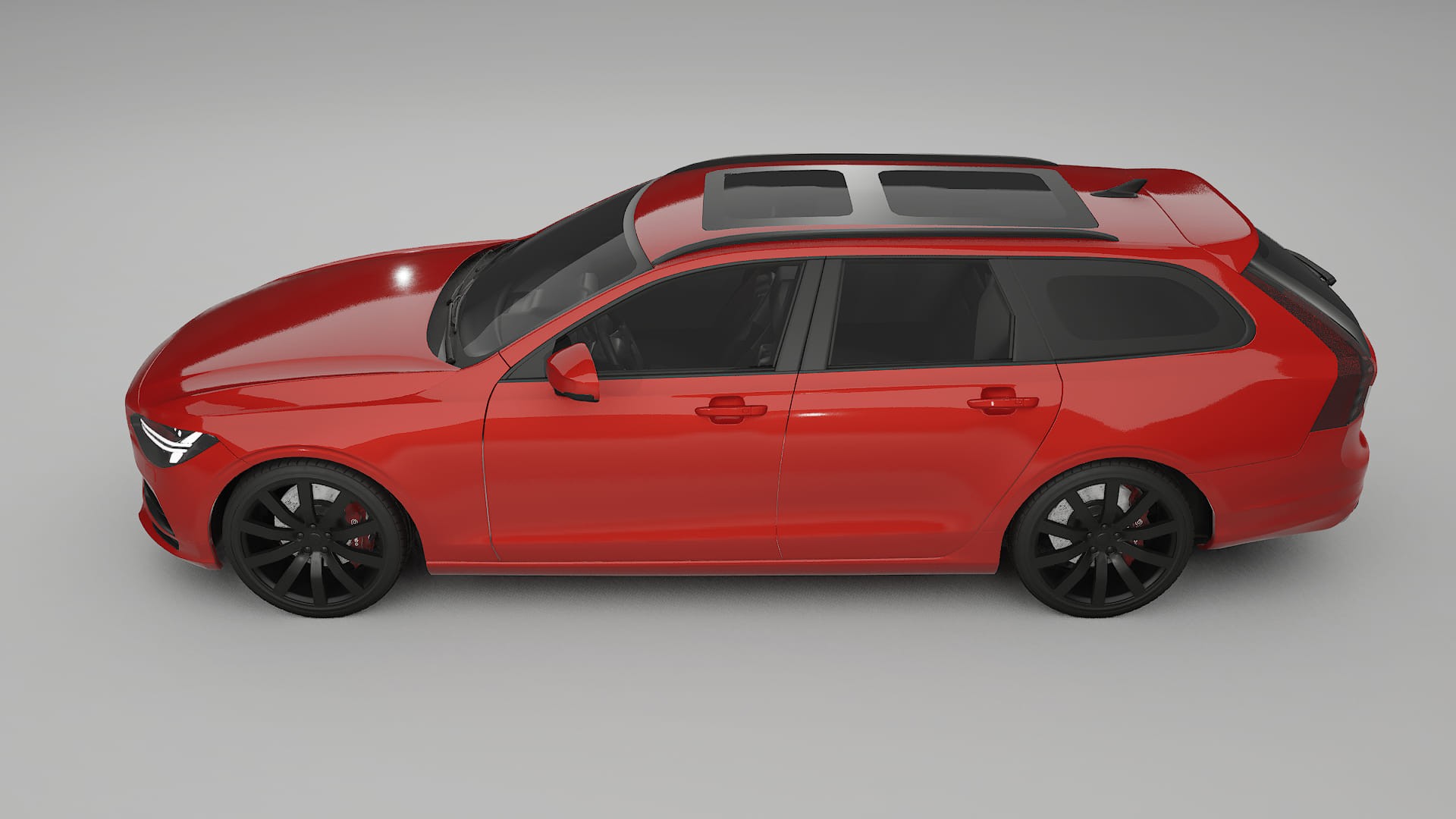 Volvo V90 P5 TPU Lakbeschermingsfolie | BLAZE Kleurveranderende PPF – Volledig Voorgesneden Kit