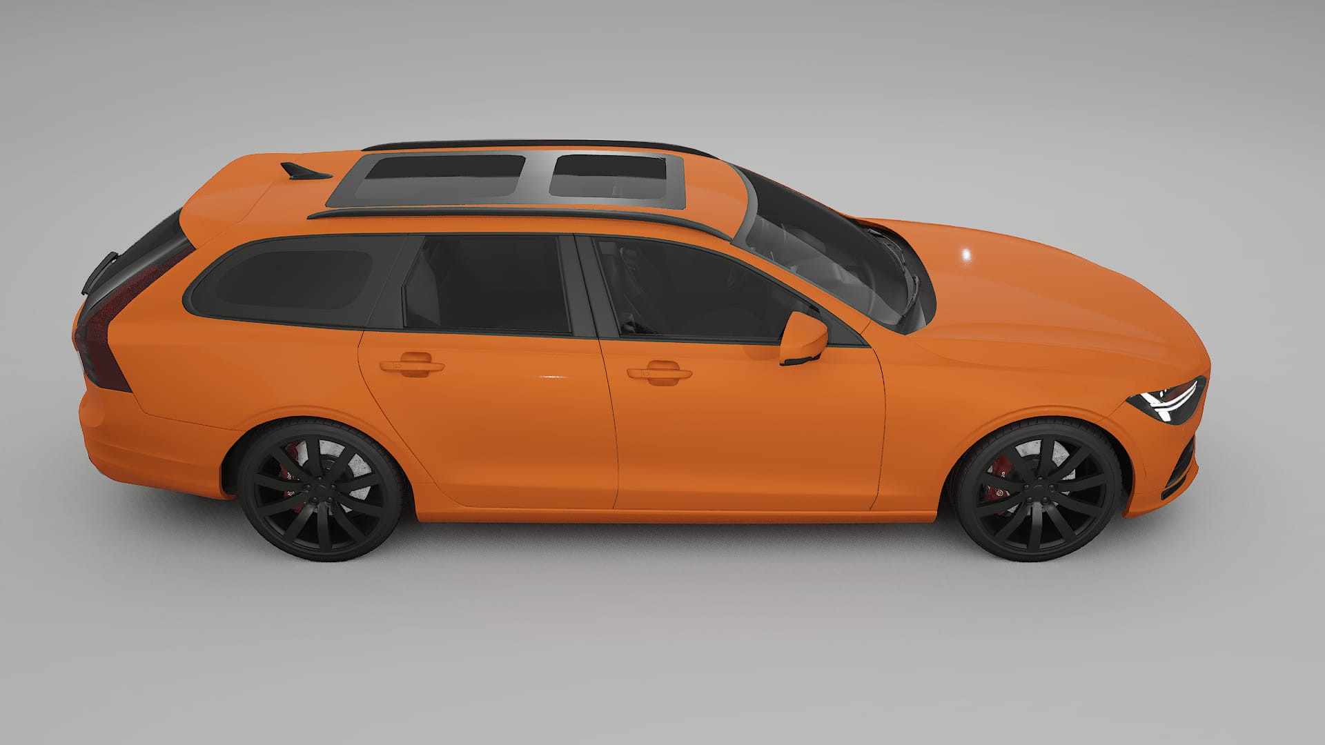 Volvo V90 P5 TPU Lakbeschermingsfolie | ROCKET Kleurveranderende PPF – Volledig Voorgesneden Kit