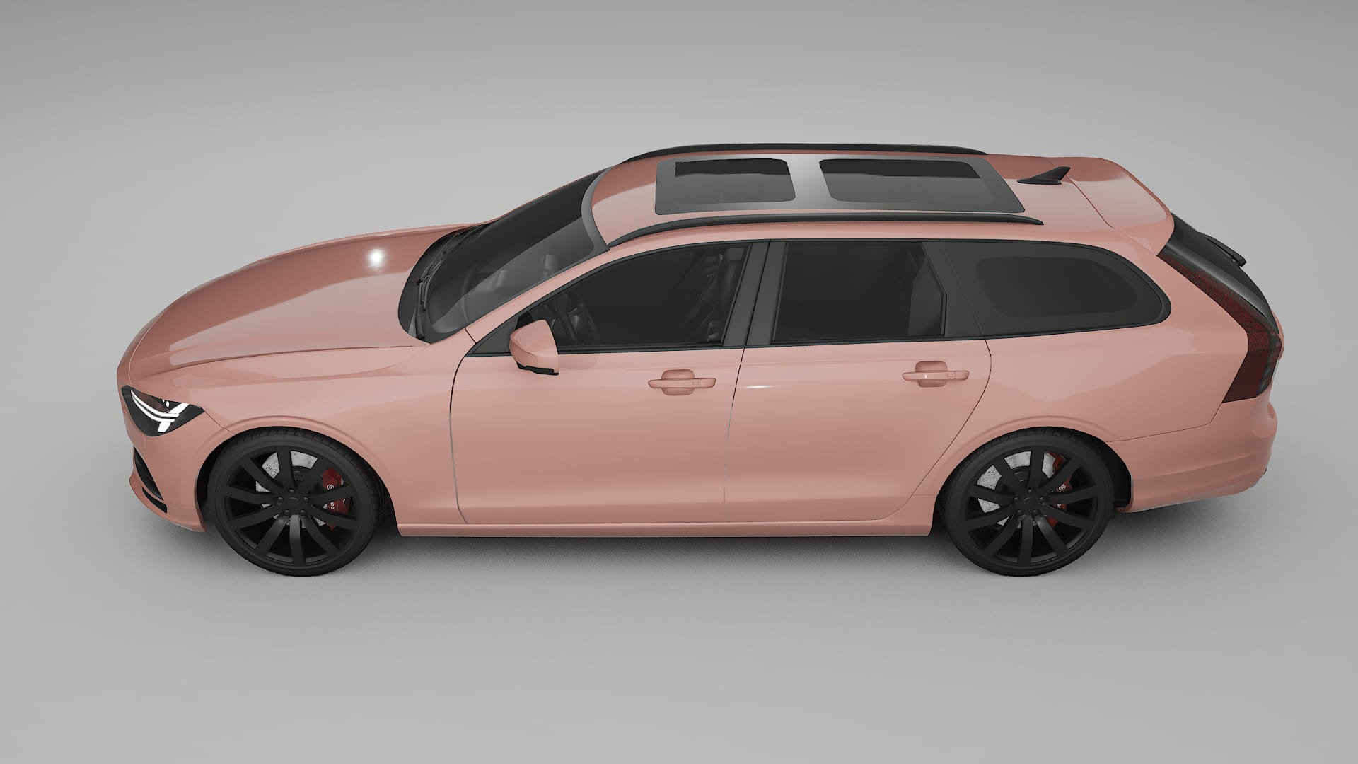 Volvo V90 P5 TPU Lakbeschermingsfolie | BLUSH Kleurveranderende PPF – Volledig Voorgesneden Kit