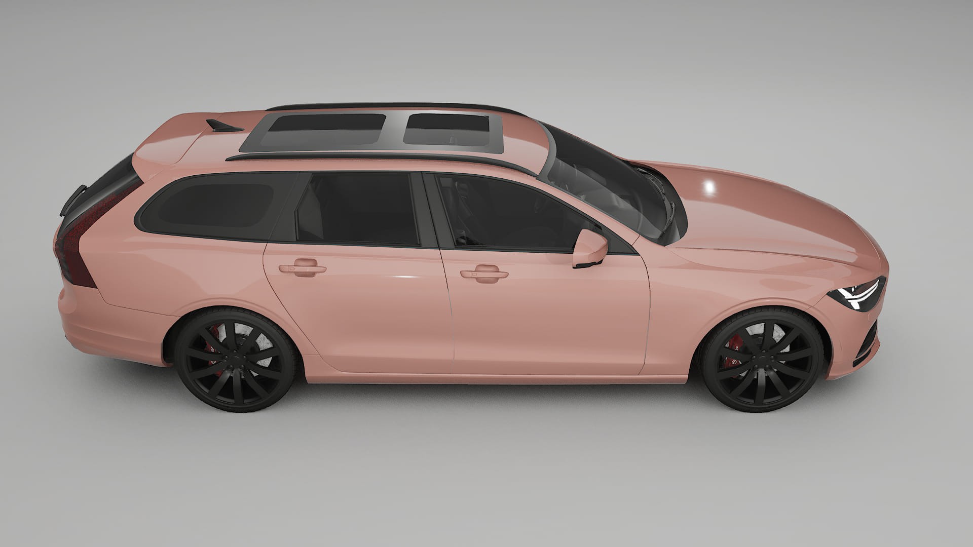 Volvo V90 P5 TPU Lakbeschermingsfolie | BLUSH Kleurveranderende PPF – Volledig Voorgesneden Kit