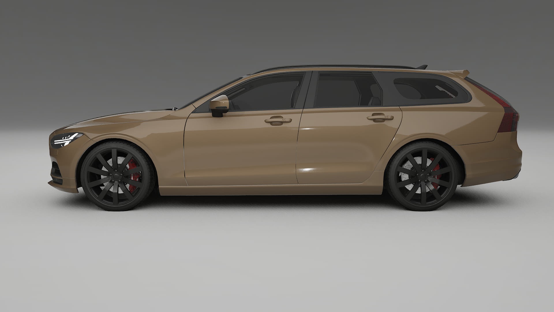 Volvo V90 P5 TPU Lakbeschermingsfolie | SAHARA Kleurveranderende PPF – Volledig Voorgesneden Kit