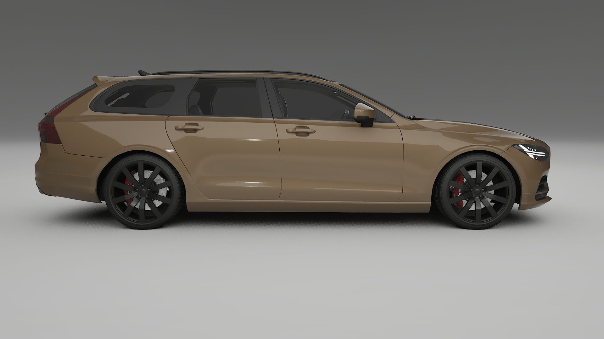 Volvo V90 P5 TPU Lakbeschermingsfolie | SAHARA Kleurveranderende PPF – Volledig Voorgesneden Kit