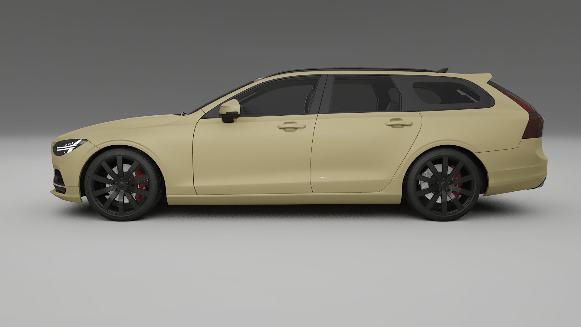 Volvo V90 P5 TPU Lakbeschermingsfolie | SAND Kleurveranderende PPF – Volledig Voorgesneden Kit