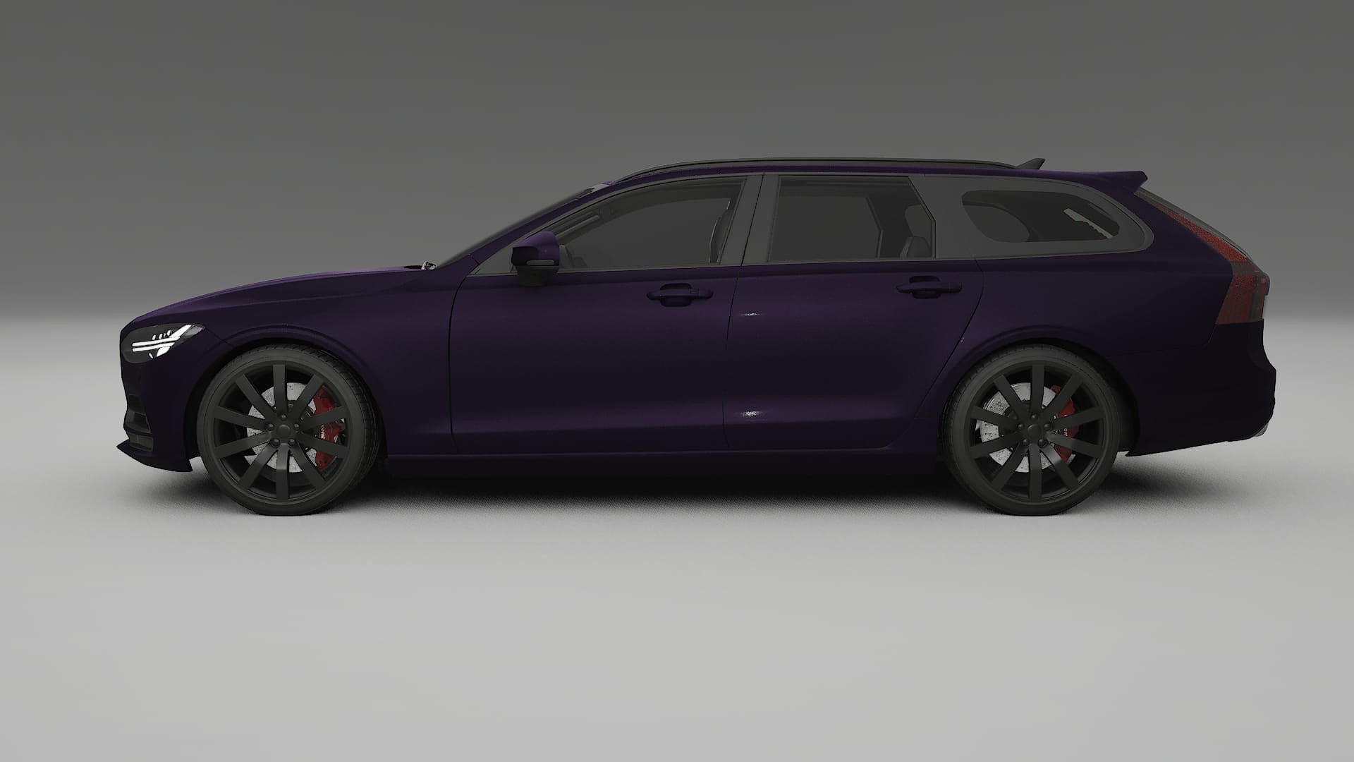 Volvo V90 P5 TPU Lakbeschermingsfolie | VIOLET Kleurveranderende PPF – Volledig Voorgesneden Kit
