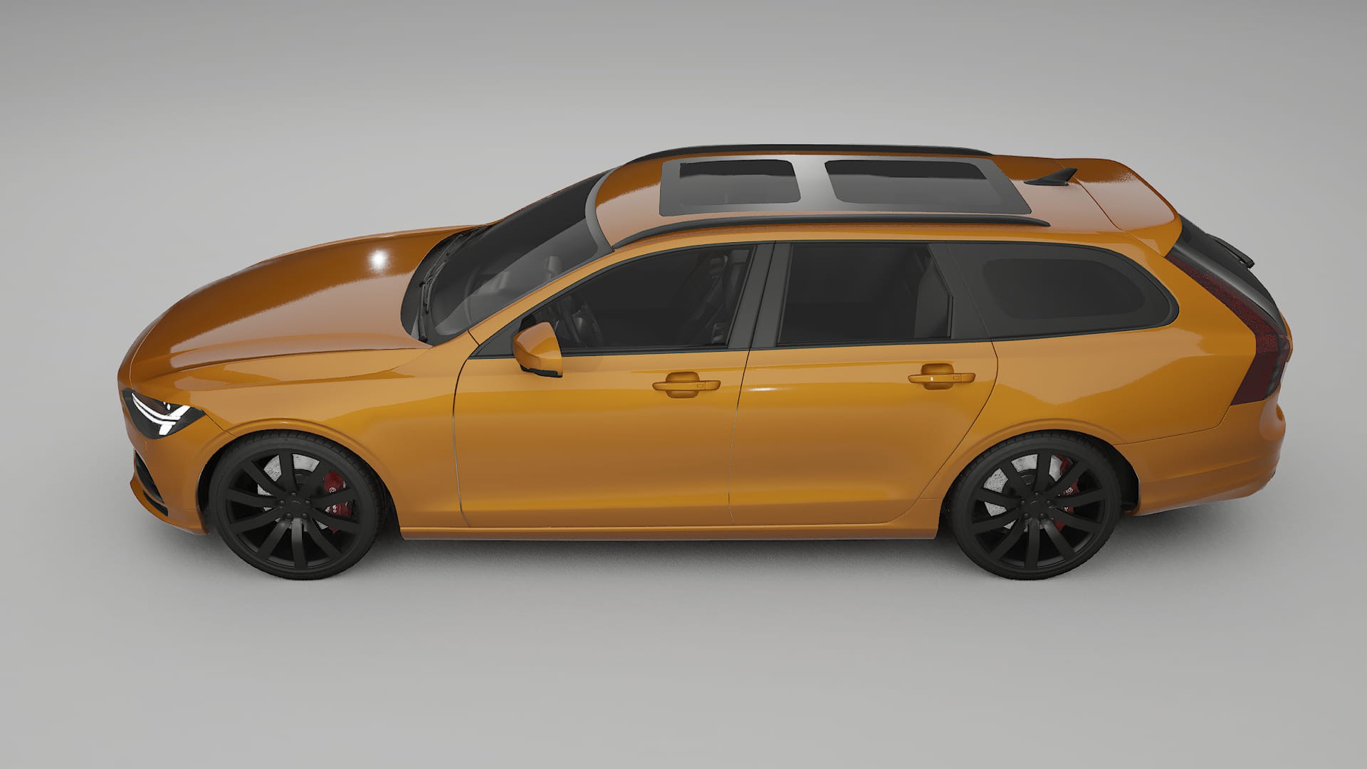 Volvo V90 P5 TPU Lakbeschermingsfolie | DAISY Kleurveranderende PPF – Volledig Voorgesneden Kit
