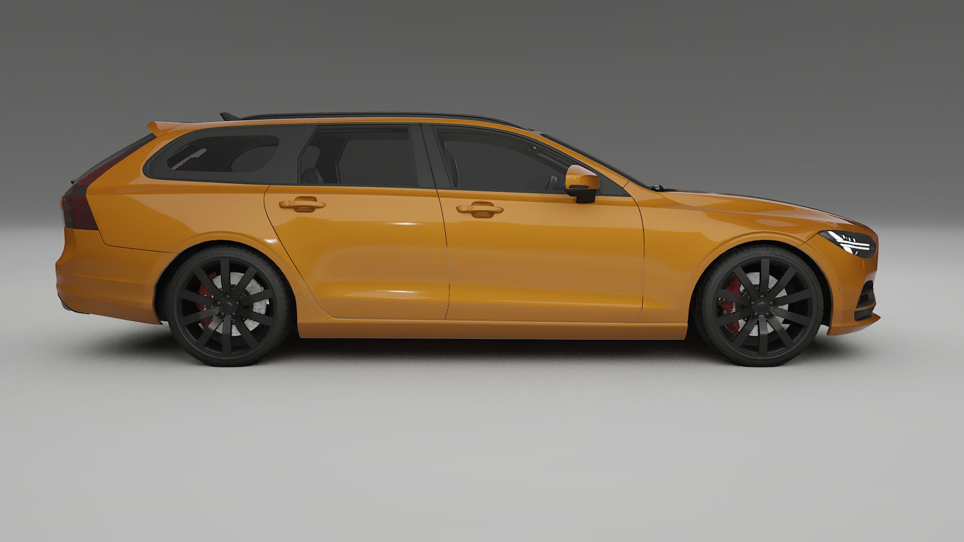 Volvo V90 P5 TPU Lakbeschermingsfolie | DAISY Kleurveranderende PPF – Volledig Voorgesneden Kit