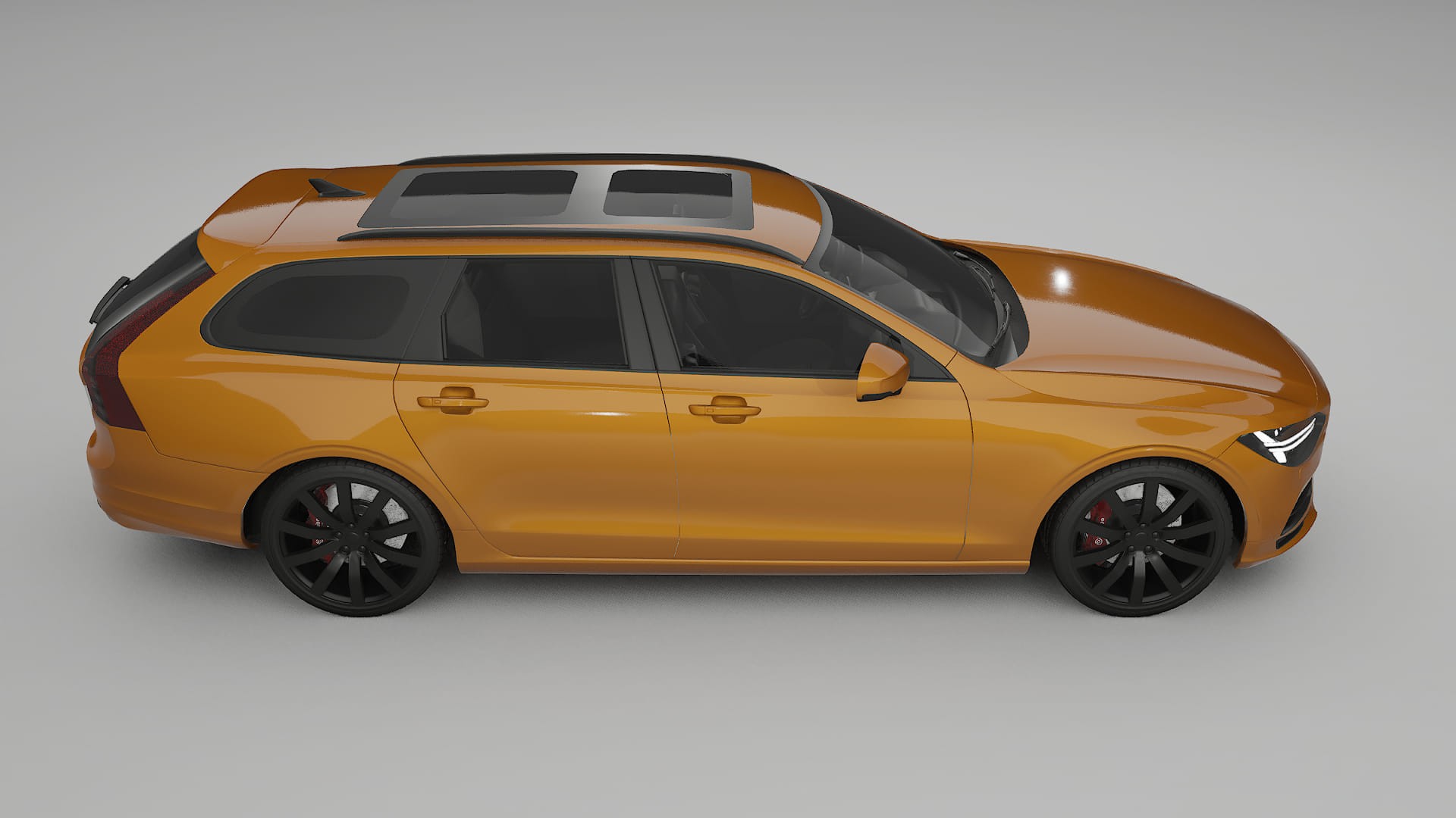 Volvo V90 P5 TPU Lakbeschermingsfolie | DAISY Kleurveranderende PPF – Volledig Voorgesneden Kit