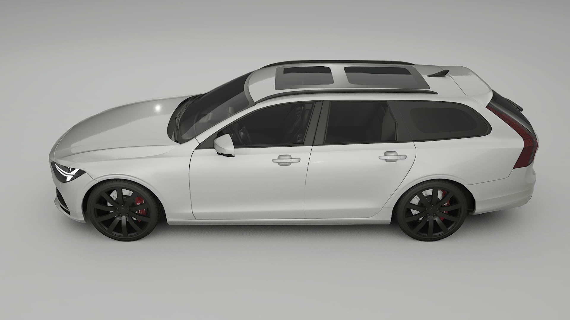 Volvo V90 P5 TPU Lakbeschermingsfolie | PEARL Kleurveranderende PPF – Volledig Voorgesneden Kit