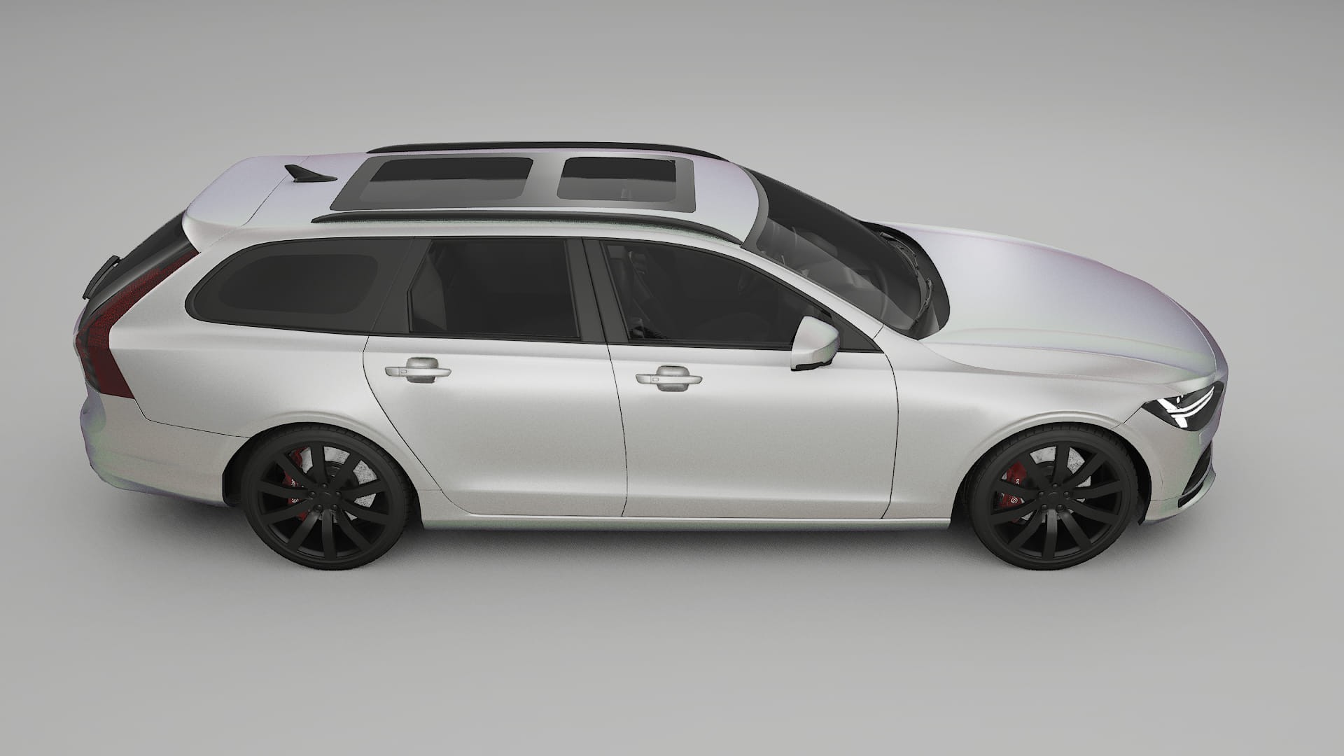 Volvo V90 P5 TPU Lakbeschermingsfolie | NEBULA Kleurveranderende PPF – Volledig Voorgesneden Kit