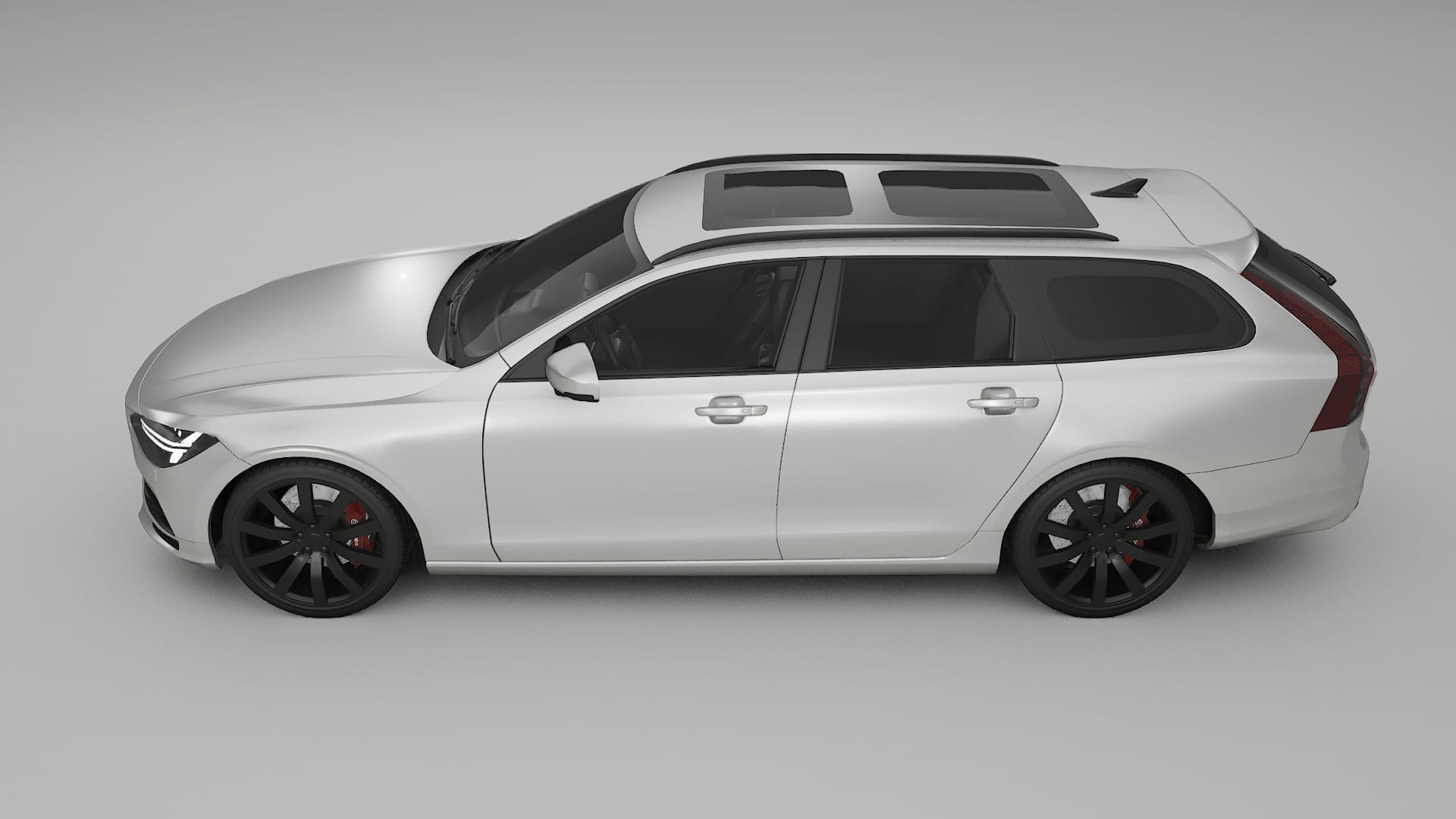 Volvo V90 P5 TPU Lakbeschermingsfolie | OPAL Kleurveranderende PPF – Volledig Voorgesneden Kit
