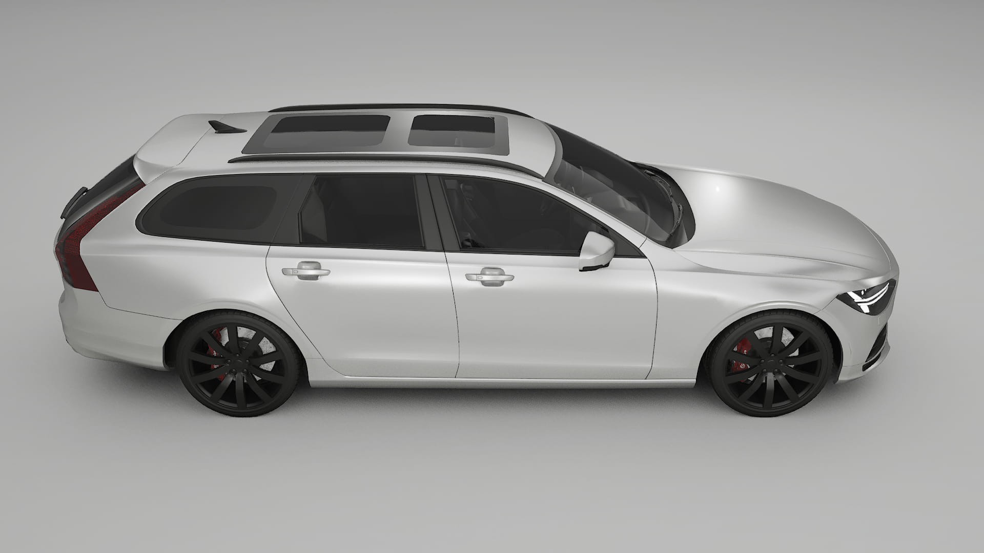 Volvo V90 P5 TPU Lakbeschermingsfolie | OPAL Kleurveranderende PPF – Volledig Voorgesneden Kit