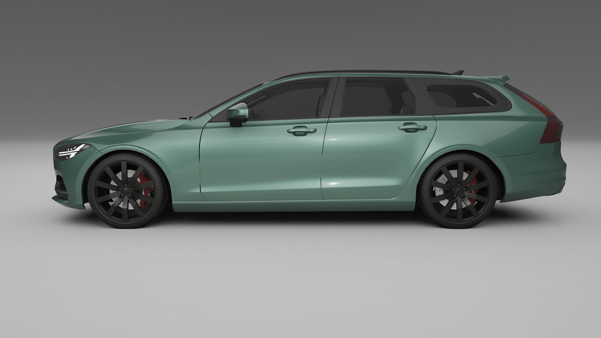 Volvo V90 P5 TPU Lakbeschermingsfolie | EVERGREEN Kleurveranderende PPF – Volledig Voorgesneden Kit