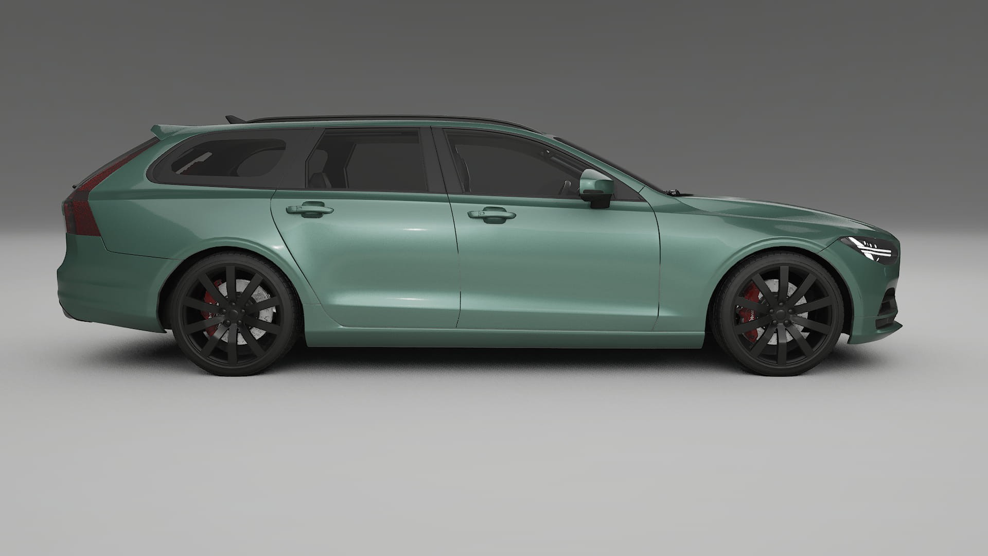Volvo V90 P5 TPU Lakbeschermingsfolie | EVERGREEN Kleurveranderende PPF – Volledig Voorgesneden Kit