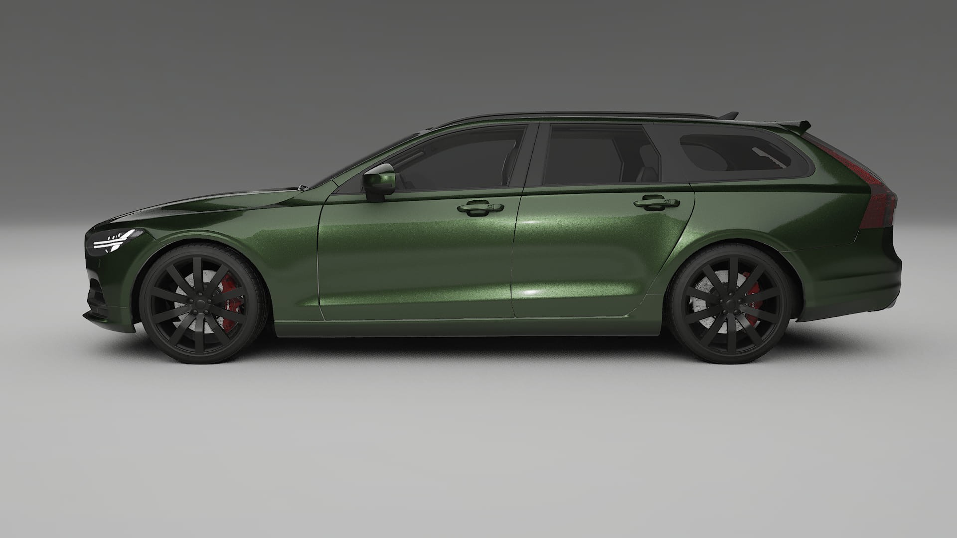 Volvo V90 P5 TPU Lakbeschermingsfolie | LAGOON Kleurveranderende PPF – Volledig Voorgesneden Kit