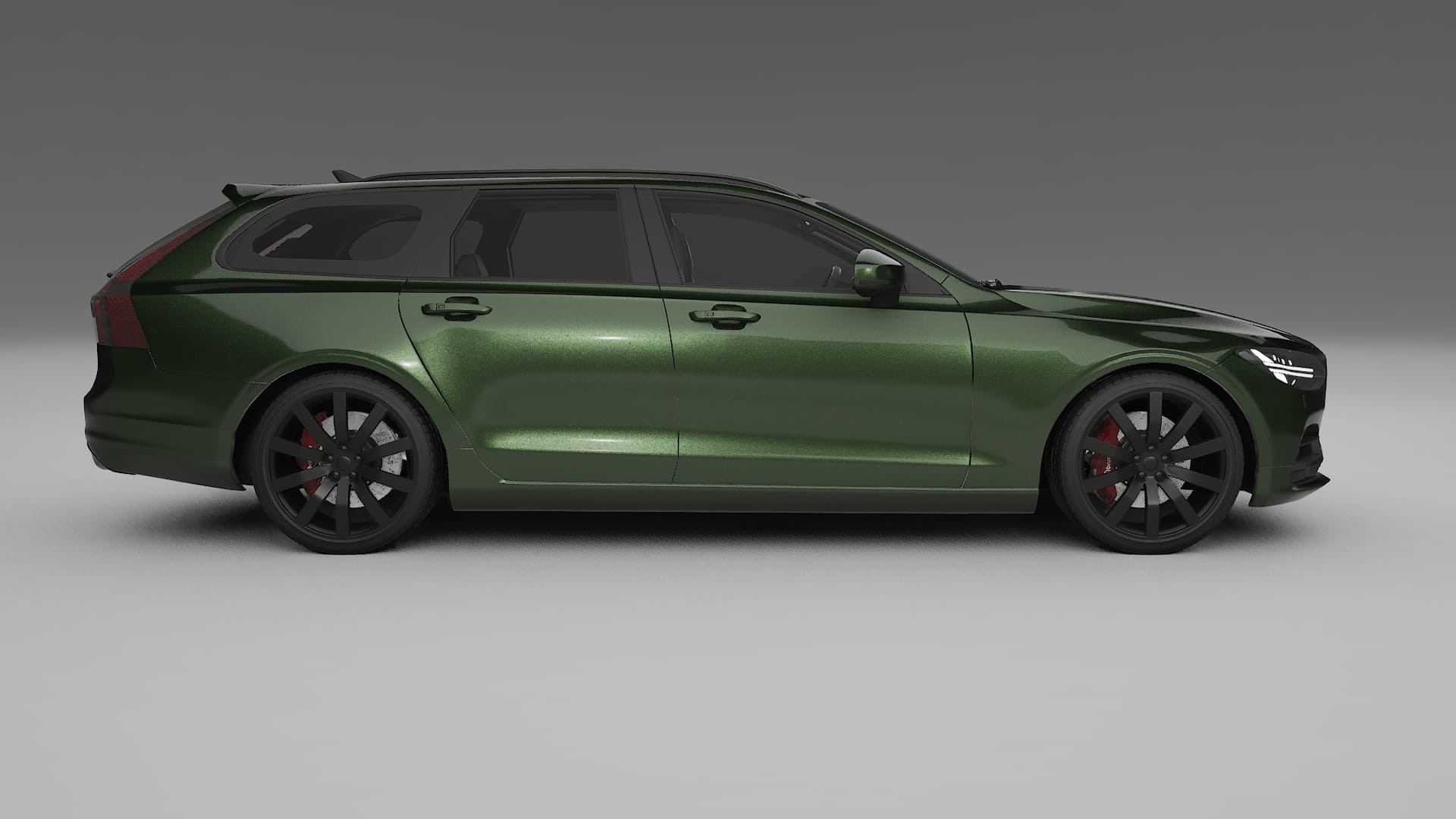 Volvo V90 P5 TPU Lakbeschermingsfolie | LAGOON Kleurveranderende PPF – Volledig Voorgesneden Kit