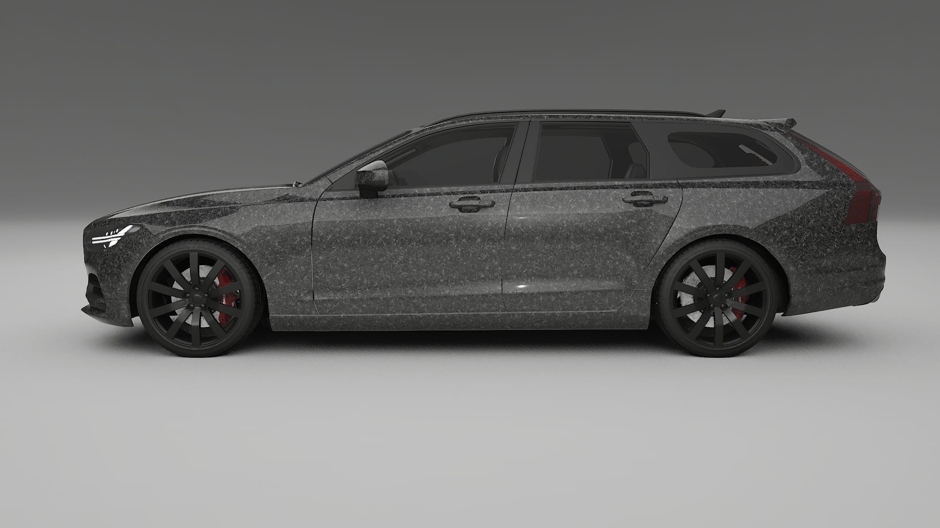 Volvo V90 P5 TPU Lakbeschermingsfolie | FORGED S Kleurveranderende PPF – Volledig Voorgesneden Kit