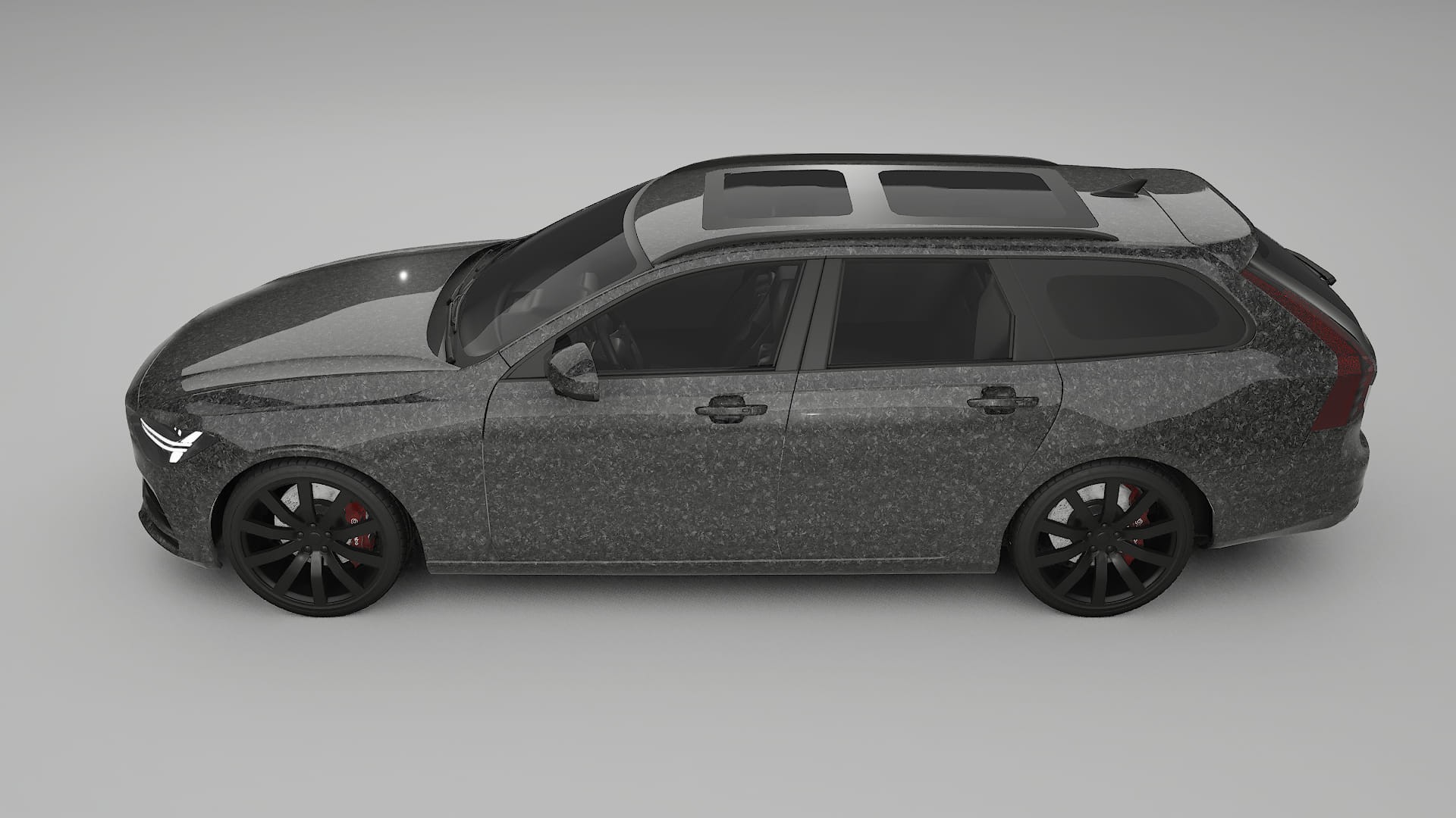 Volvo V90 P5 TPU Lakbeschermingsfolie | FORGED S Kleurveranderende PPF – Volledig Voorgesneden Kit