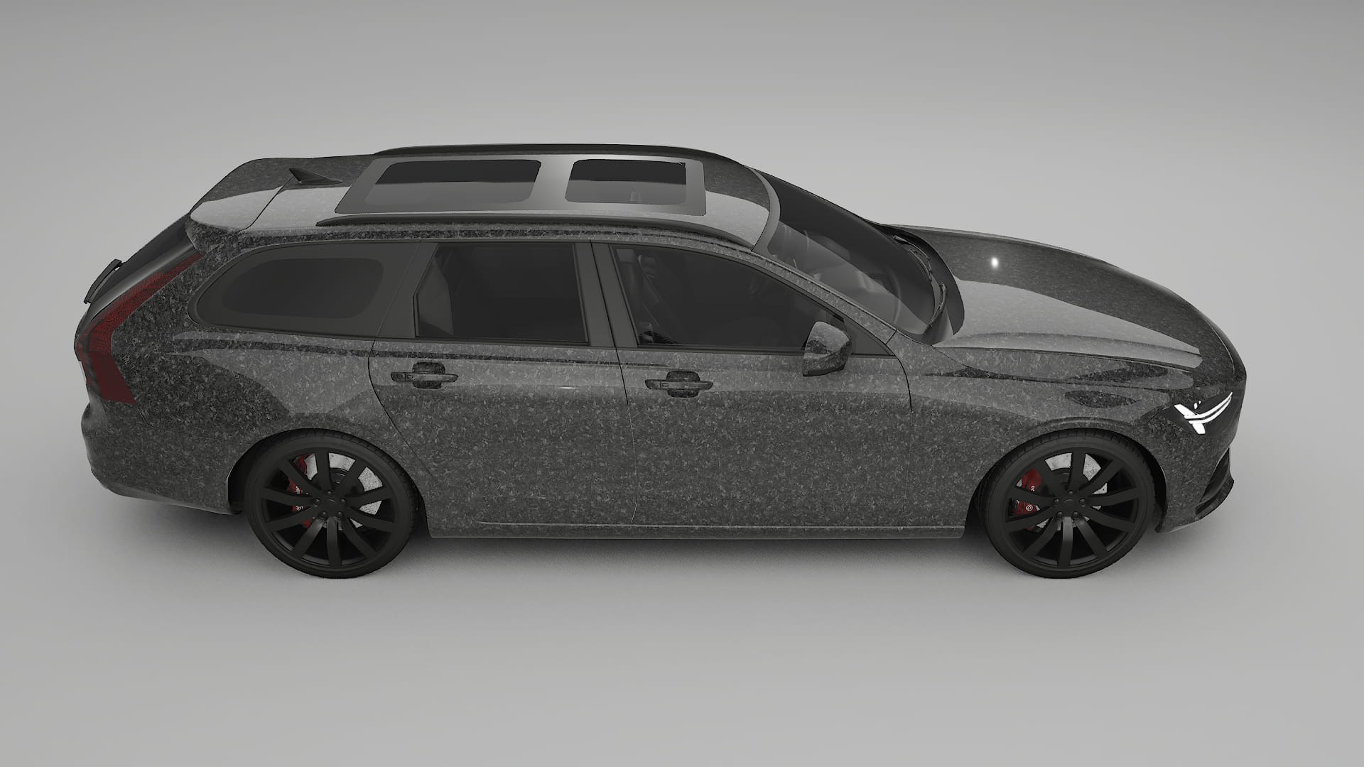 Volvo V90 P5 TPU Lakbeschermingsfolie | FORGED S Kleurveranderende PPF – Volledig Voorgesneden Kit