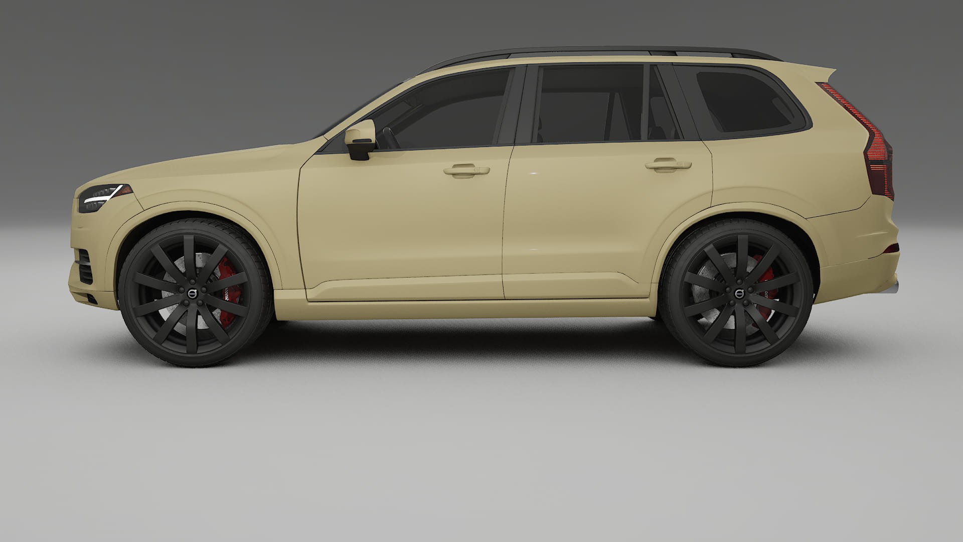 Volvo XC90 SPA TPU Lakbeschermingsfolie | SAND Kleurveranderende PPF – Volledig Voorgesneden Kit