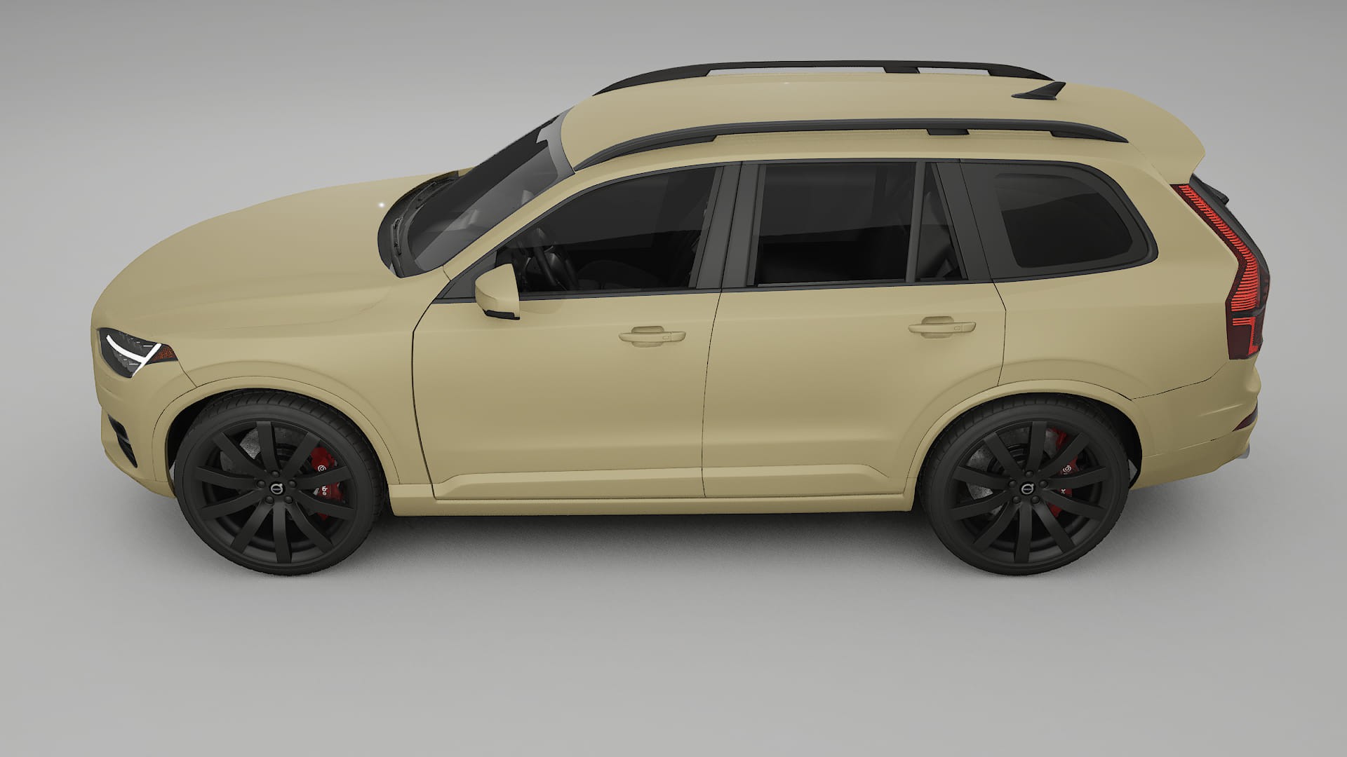 Volvo XC90 SPA TPU Lakbeschermingsfolie | SAND Kleurveranderende PPF – Volledig Voorgesneden Kit