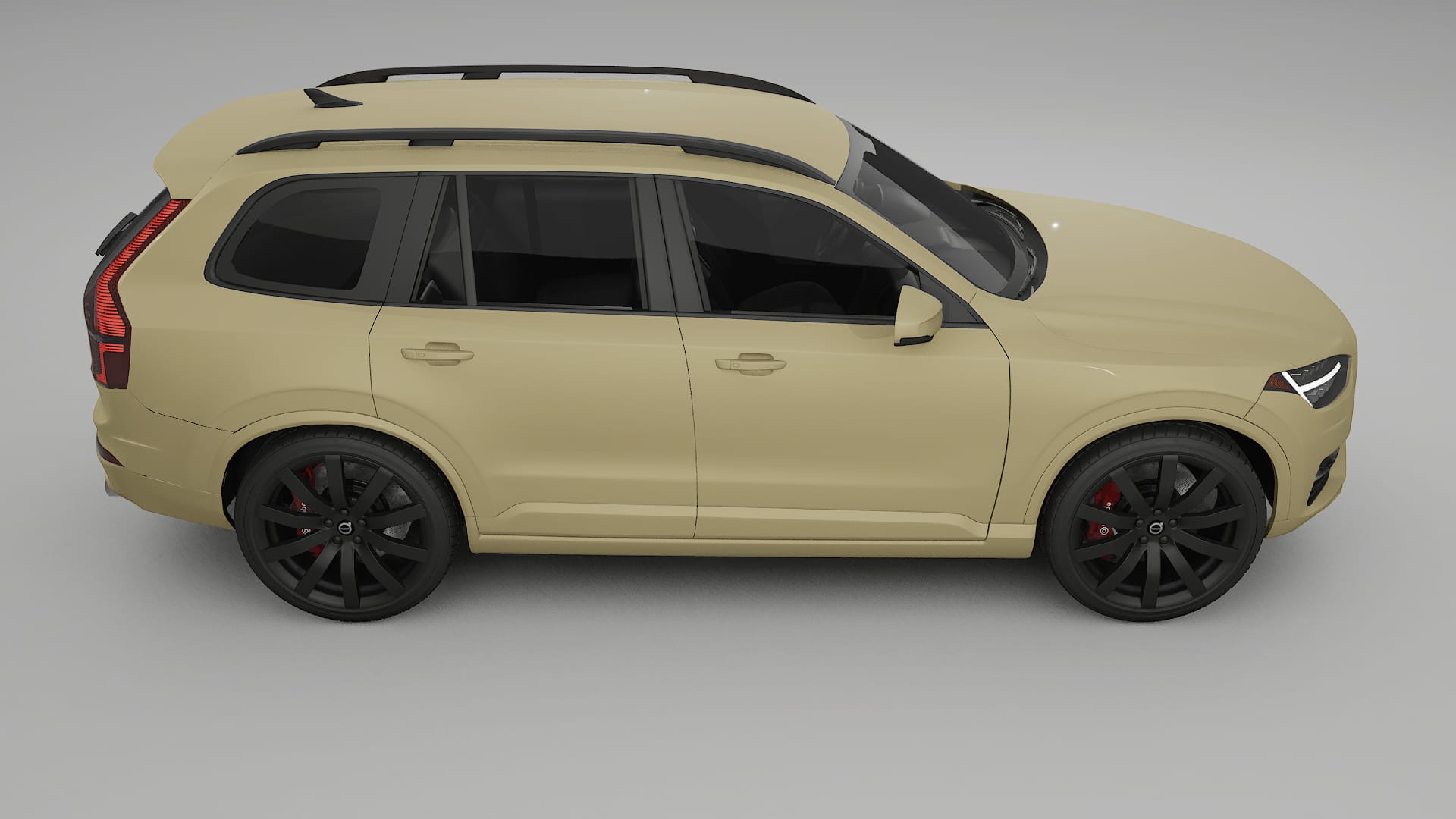 Volvo XC90 SPA TPU Lakbeschermingsfolie | SAND Kleurveranderende PPF – Volledig Voorgesneden Kit