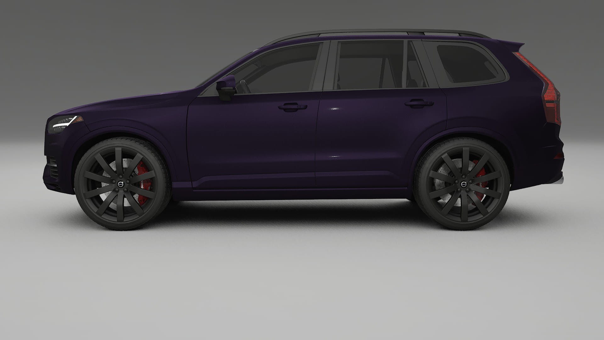 Volvo XC90 SPA TPU Lakbeschermingsfolie | VIOLET Kleurveranderende PPF – Volledig Voorgesneden Kit